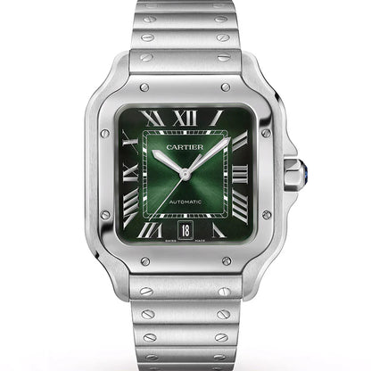Cartier Santos 40mm Large Model WSSA0062 Green Dial
