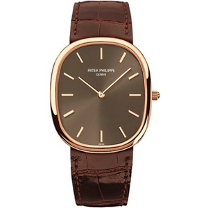 Patek Philippe Golden Ellipse Automatic Brown
