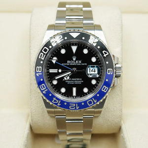 Rolex GMT-Master II "Batman" 40mm 126710BLNR Black Dial