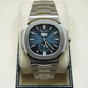 Patek Philippe Nautilus Annual Calendar Moon Phase 40mm 5726-1A-014 Blue Dial