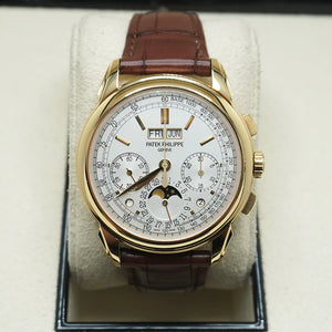 Patek Philippe Grand Complications Perpetual Calendar Chronograph 5270J Silver Dial