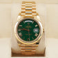 Rolex Day-Date 40 228238 Fluted Bezel Green Casino Dial