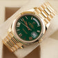 Rolex Day-Date 40 228238 Fluted Bezel Green Casino Dial