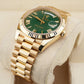 Rolex Day-Date 40 228238 Fluted Bezel Green Casino Dial