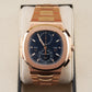 Patek Philippe Nautilus Travel Time Chronograph 5990-1R-001