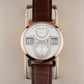 A Lange & Sohne Rose Gold 42mm Zeitwerk Date Silver Dial 140.032