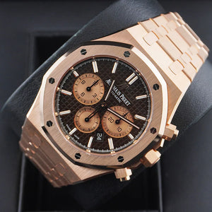 Audemars Piguet Royal Oak Chronograph 41mm 26331OR Brown Dial