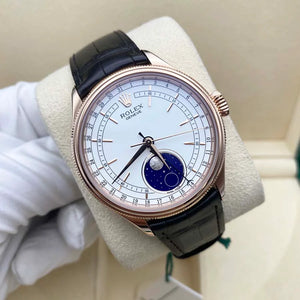 Rolex Cellini Moonphase 39mm 50535 White Dial