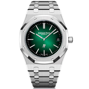Audemars Piguet Royal Oak umbo 50th Anniversary 39mm 16202PT.OO.1240PT.01 Smoked Green Dial