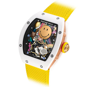 Richard Mille RM88 Limited Edition Titanium Openworked Smiley Dial