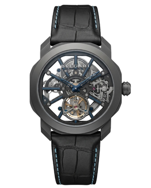 Bvlgari Octo Roma Tourbillon Sapphire Skeleton Dial 44mm