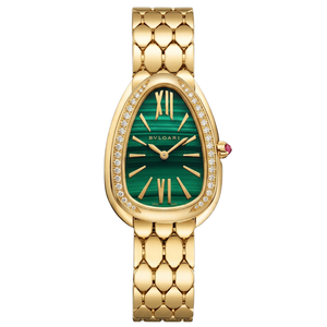 Bvlgari Seduttori Watch Malachite Green Dial 33mm