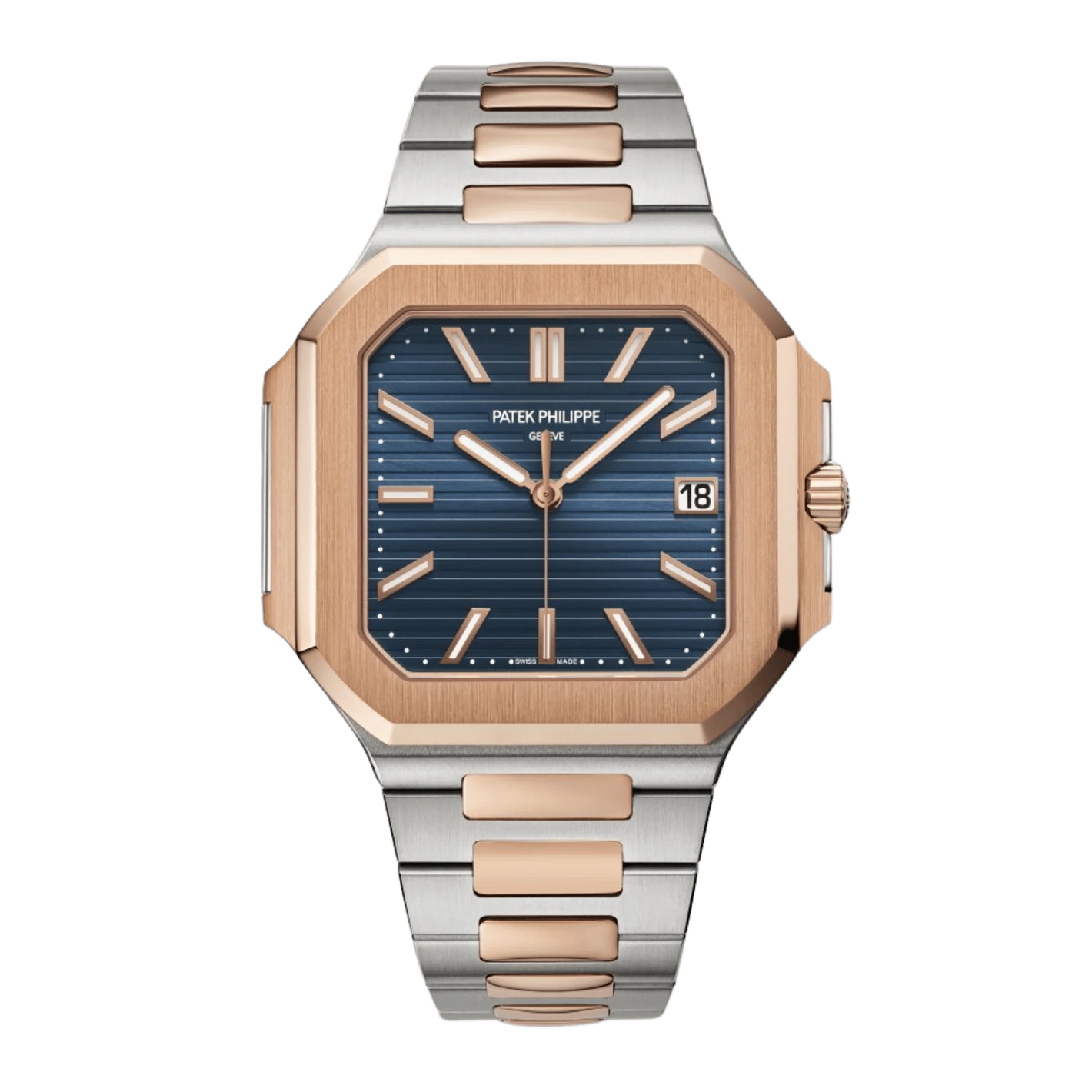 Patek Phillipe Cubitus Date Rose Gold & Steel