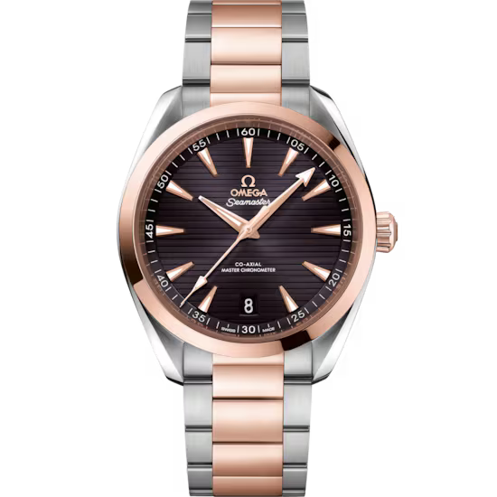 Omega Seamaster Aqua Terra 150M 41 mm, Gold On Steel