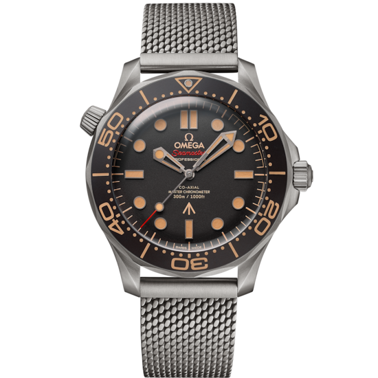 Omega Seamaster 007 Diver 300M 42 mm, Titanium on Titanium