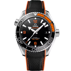 Omega Seamaster Planet Ocean 43.5 mm, steel on rubber strap