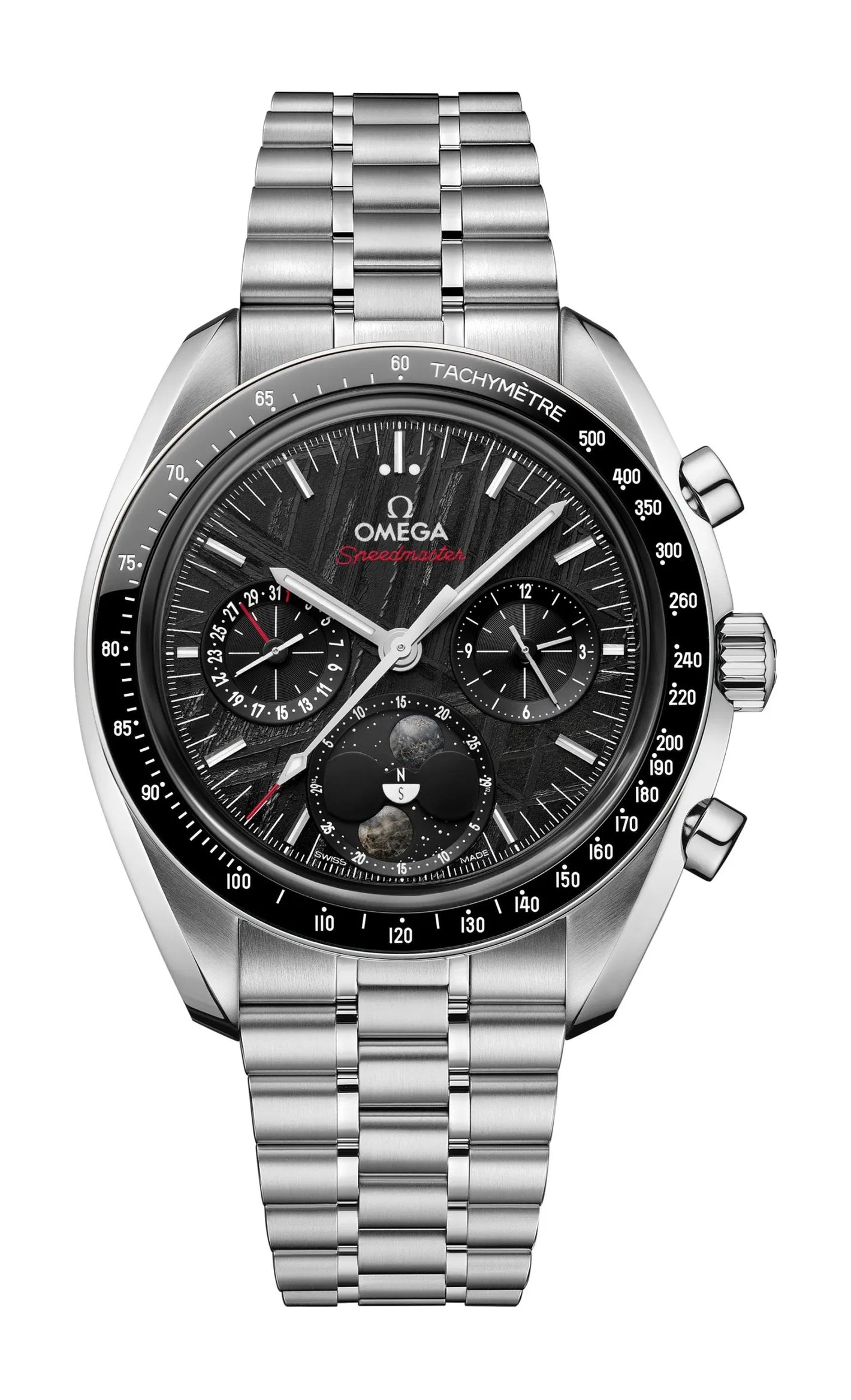 Omega Speedmaster Moonphase Meteorite 43mm