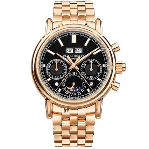 Patek Philippe Grand Complications Perpetual Calendar Chronograp 5204/1R Black Dial