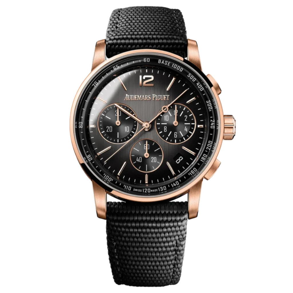 Audemars Piguet Code 11.59 Chronograph Rose Gold Black Dial 41mm