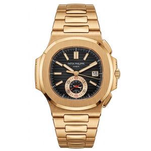 Patek Philippe Nautilus Chronograph 40mm 5980 Black Dial