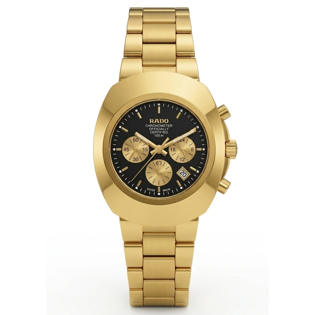 Rado DiaStar New Chronograph Gold