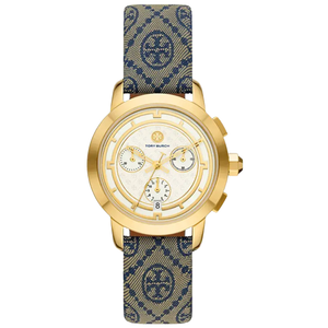 Tory Burch T Monogram Chronograph Watch