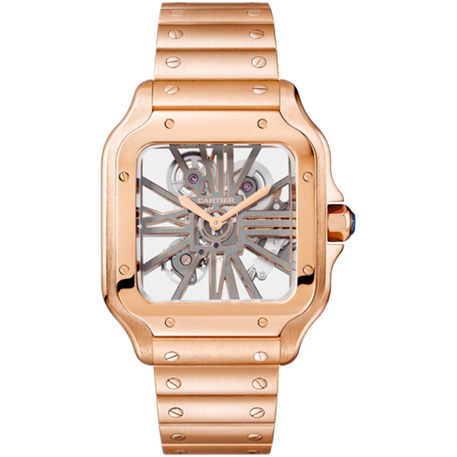 Cartier Santos de Cartier 40mm Openworked Dial WHSA0016